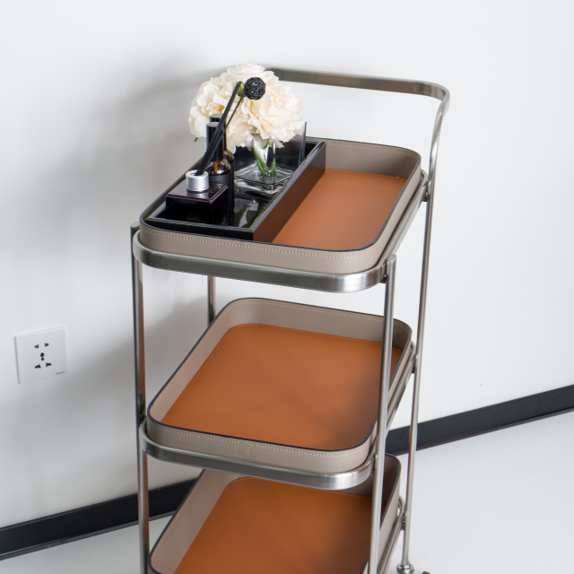 Multi-Layer Adjustable Salon Trolley Cart for Beauty Salon Use DN0184_Salon Trolleys