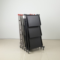 ABS Plastic Salon Trolley with Stainless Steel Frame for Beauty Salon DN0258_Salon Trolleys