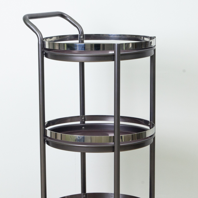 Heavy Duty Salon Serving Trolley with Strong Frame for Beauty Salon Use DN0257_Salon Trolleys
