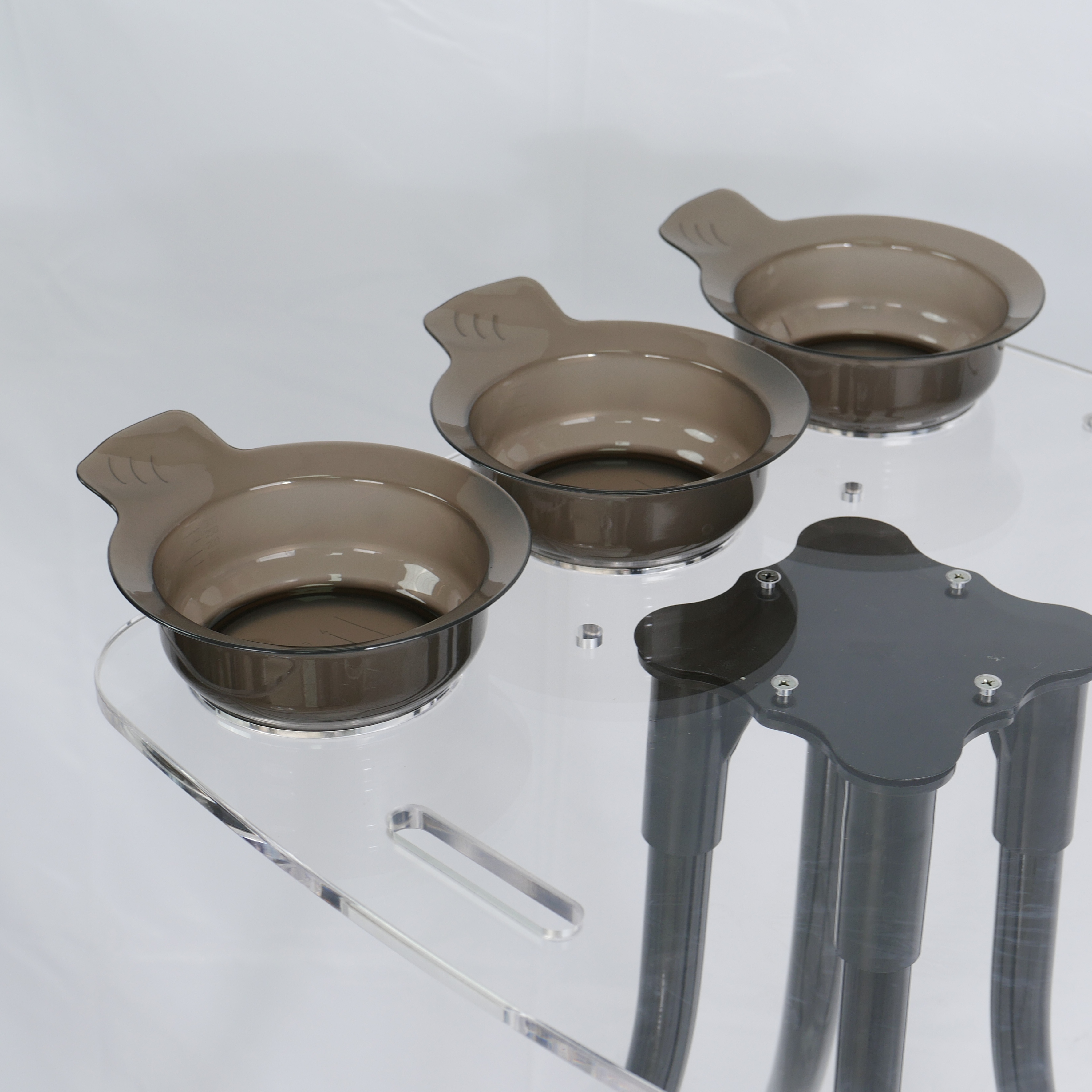 Hair Dye Mixing Bowl Salon Trolley Cart for Beauty Salon DN0158_Salon Trolleys