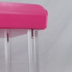 Pink Metal Salon Work Trolley Cart for Beauty Salon Use DN0198_Salon Trolleys
