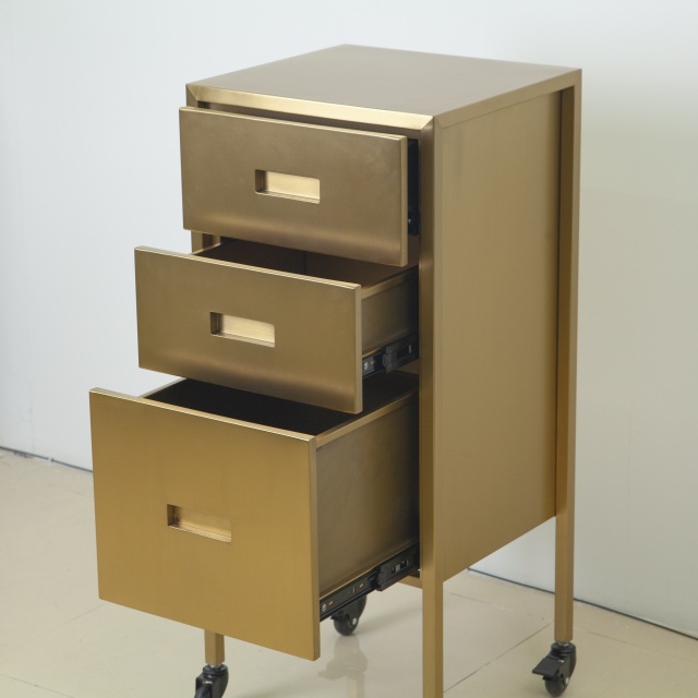 Salon Styling Station Trolley with Storage for Hair Salon Use DN0253_Salon Trolleys