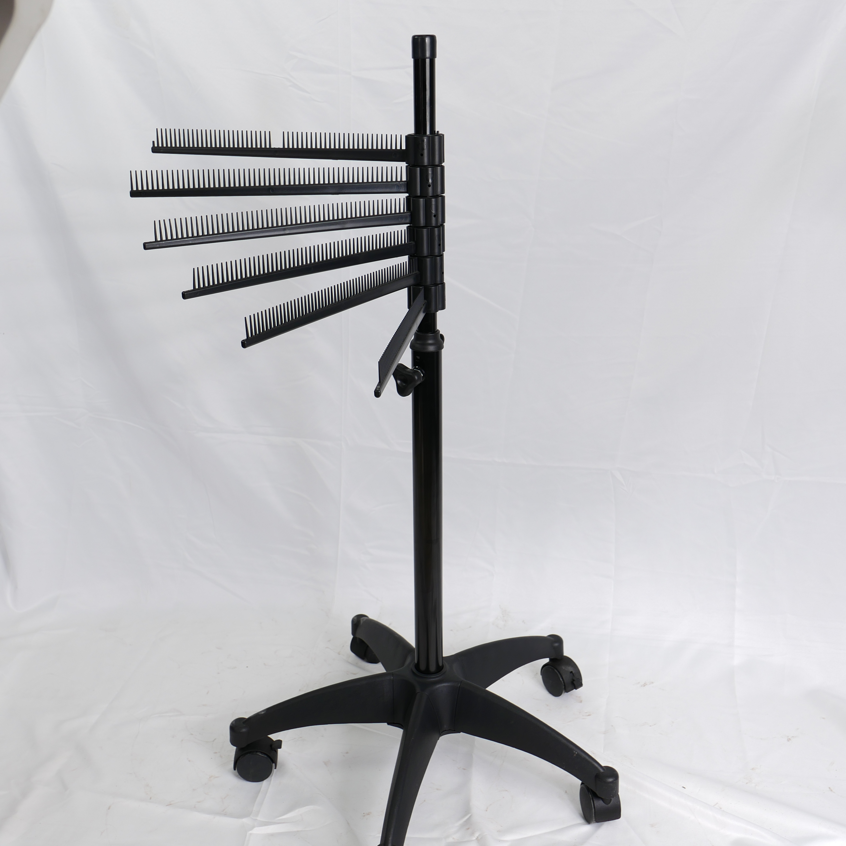 Adjustable Wig Display Stand Trolley for Salon Hair Extension Use DN0161_Salon Utility Tools