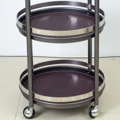 Heavy Duty Salon Serving Trolley with Strong Frame for Beauty Salon Use DN0257_Salon Trolleys