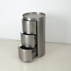 Metal Salon Storage Cabinet for Hairdresser and Beauty Salon Use DN0244_Storage Cabinets