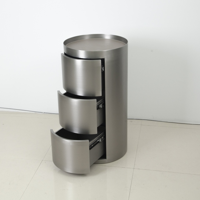 Metal Salon Storage Cabinet for Hairdresser and Beauty Salon Use DN0244_Storage Cabinets