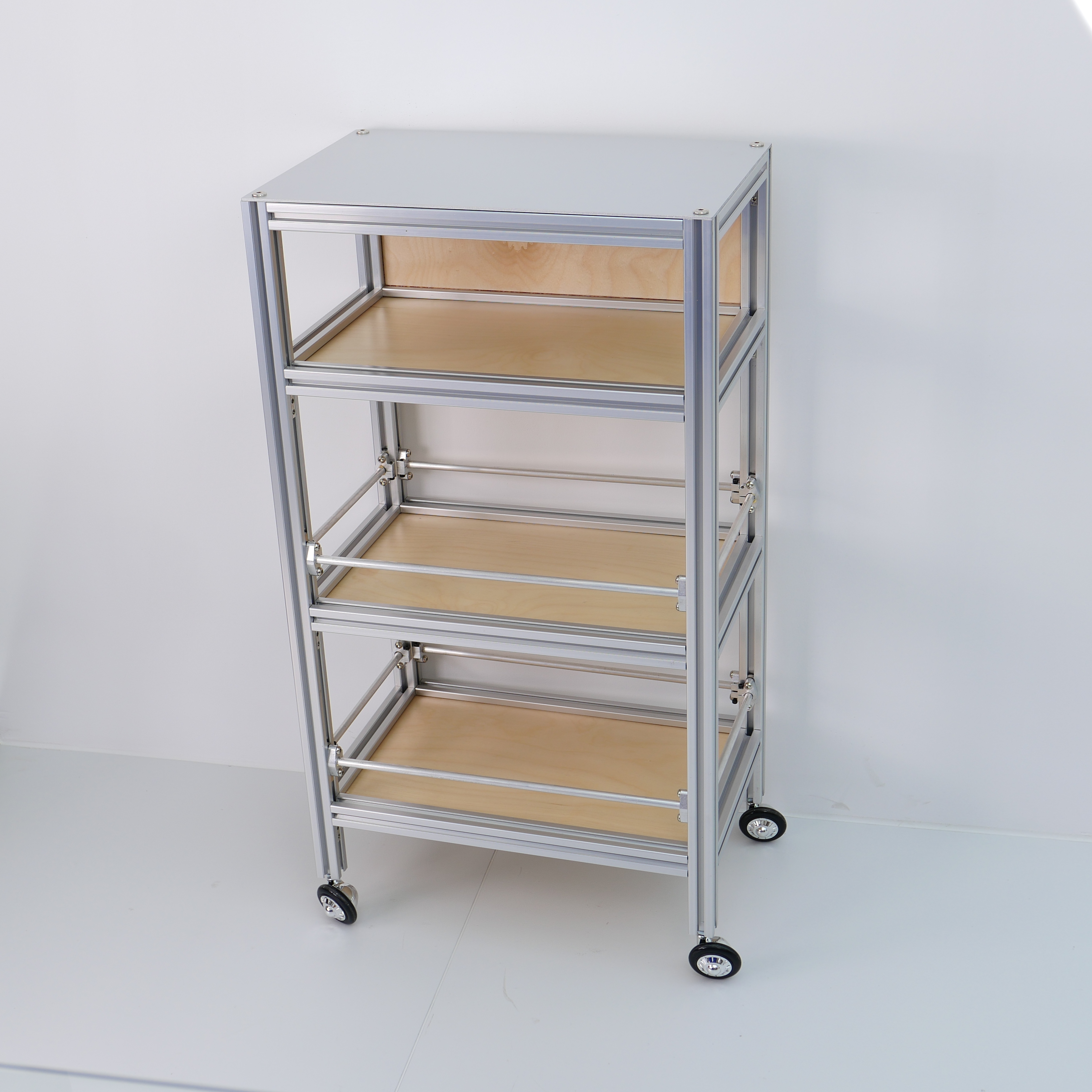 Multi-Function Metal Salon Trolley Cart with Storage for Beauty Salon DN0185_Salon Trolleys