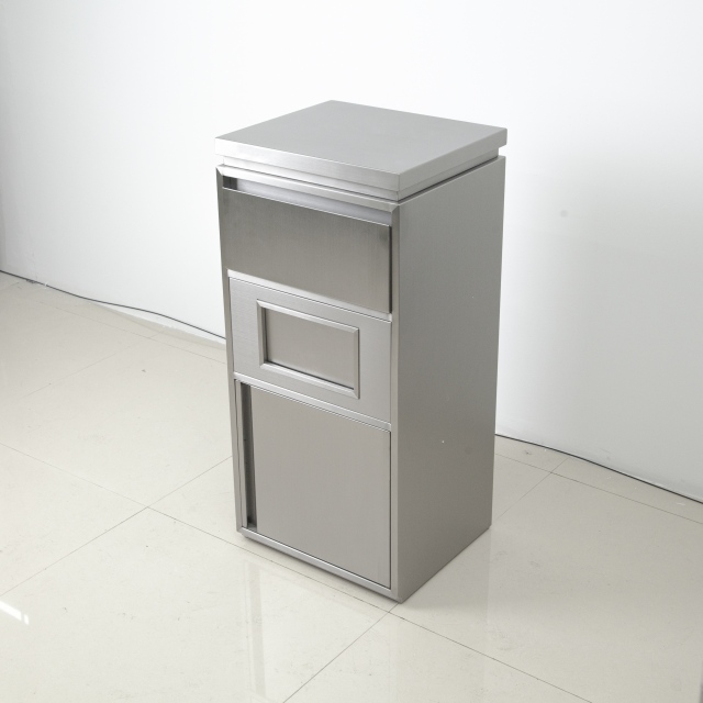 Lockable Salon Storage Cabinet for Barber and Beauty Salon Use DN0243_Storage Cabinets