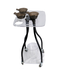 Hair Dye Mixing Bowl Salon Trolley Cart for Beauty Salon DN0158_Salon Trolleys