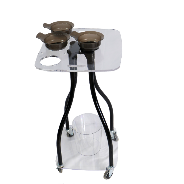 Hair Dye Mixing Bowl Salon Trolley Cart for Beauty Salon DN0158_Salon Trolleys