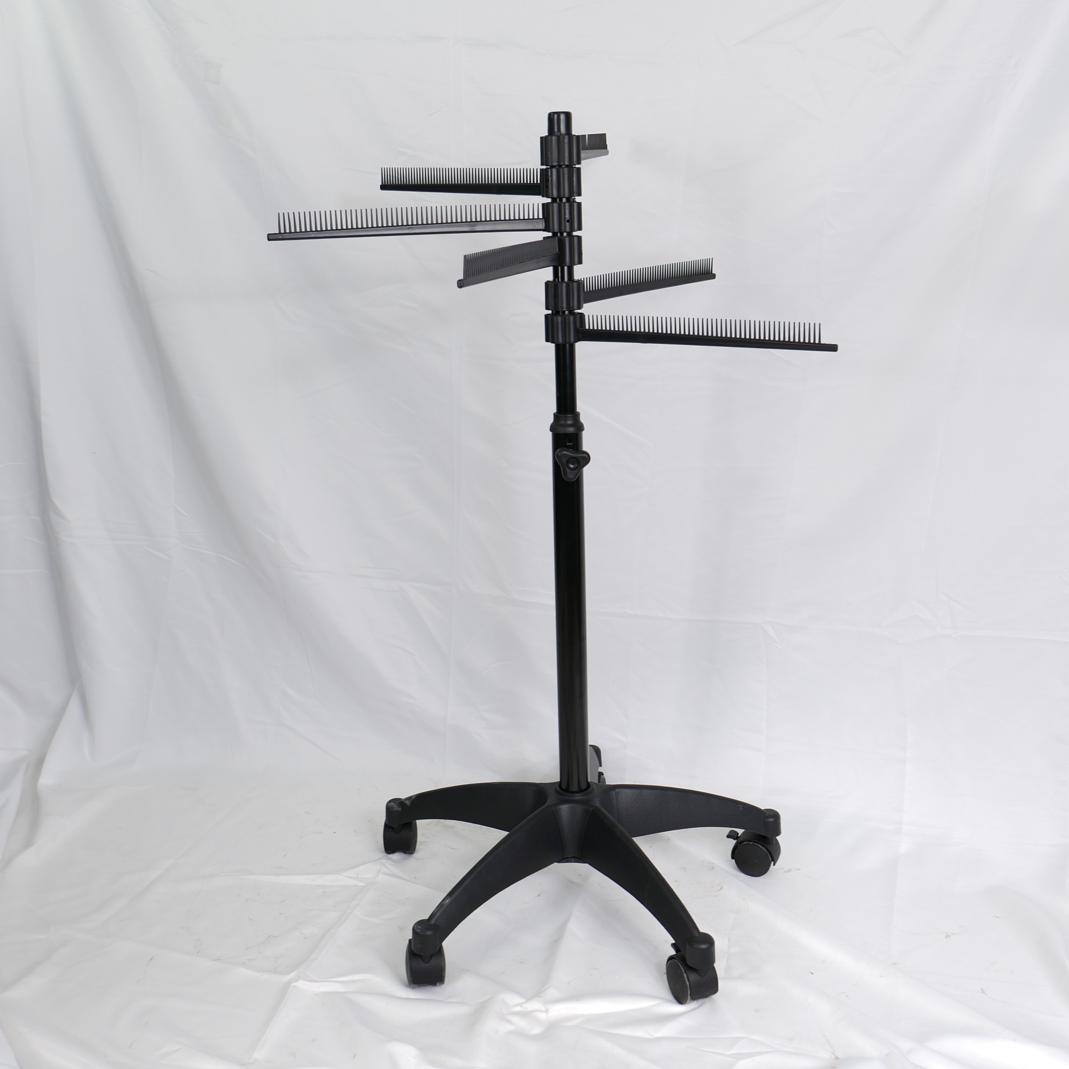 Adjustable Wig Display Stand Trolley for Salon Hair Extension Use DN0161_Salon Utility Tools