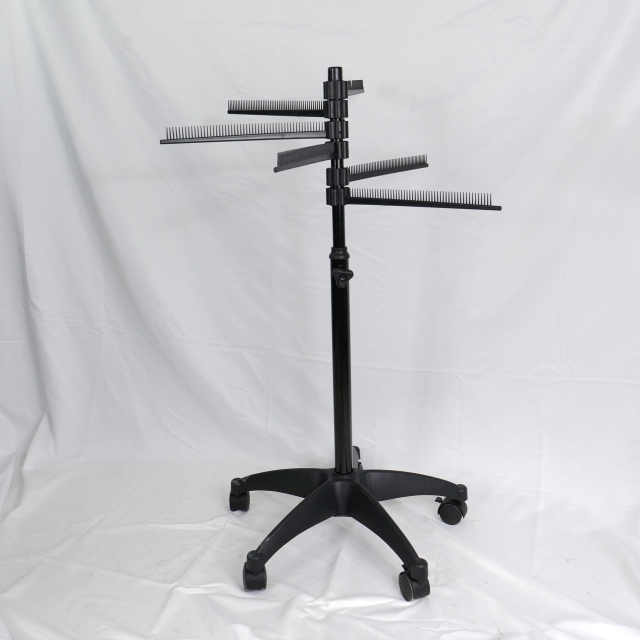 Adjustable Wig Display Stand Trolley for Salon Hair Extension Use DN0161_Salon Utility Tools