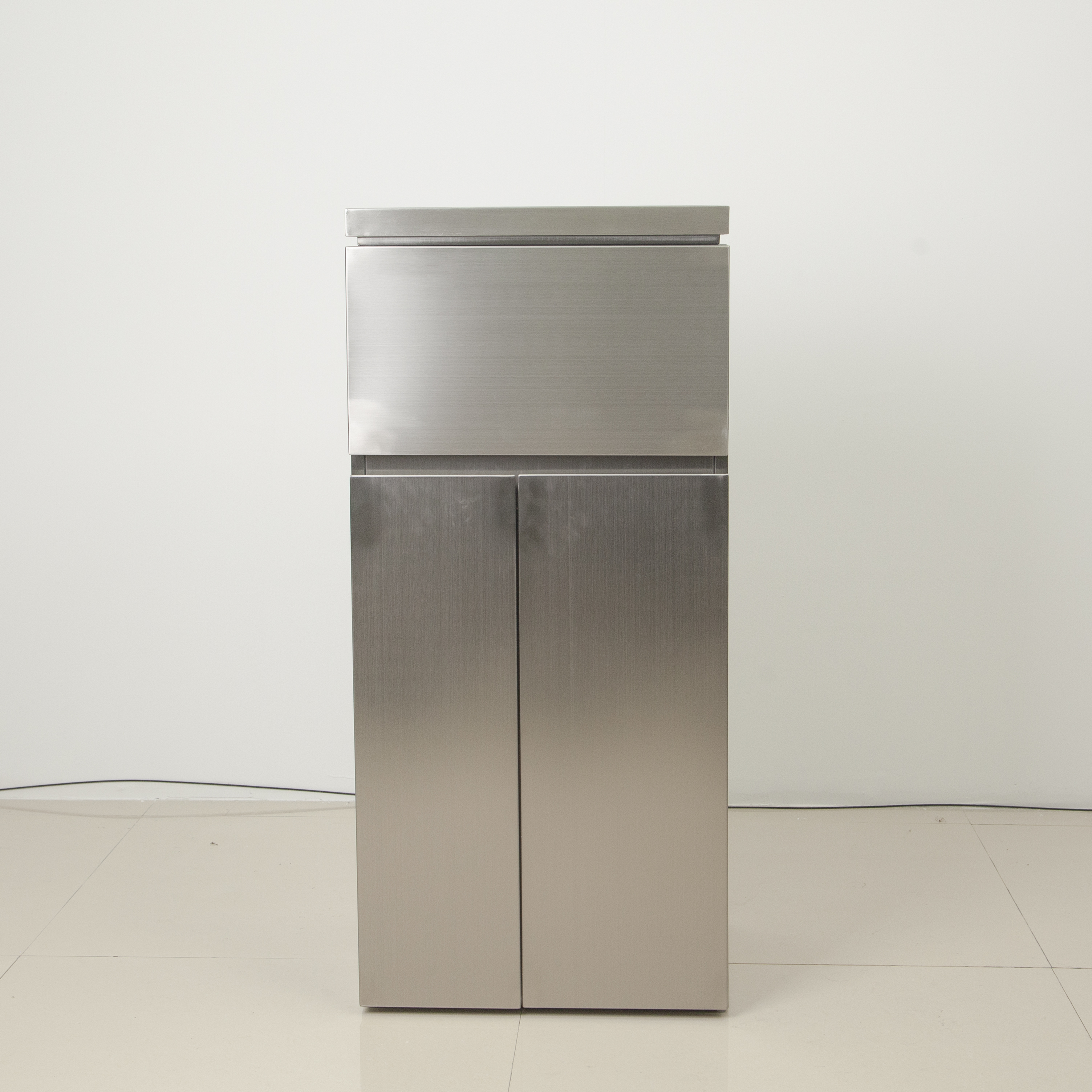 Stainless Steel Nail Salon Storage Cabinet Trolley for Beauty Use DN0248_Storage Cabinets