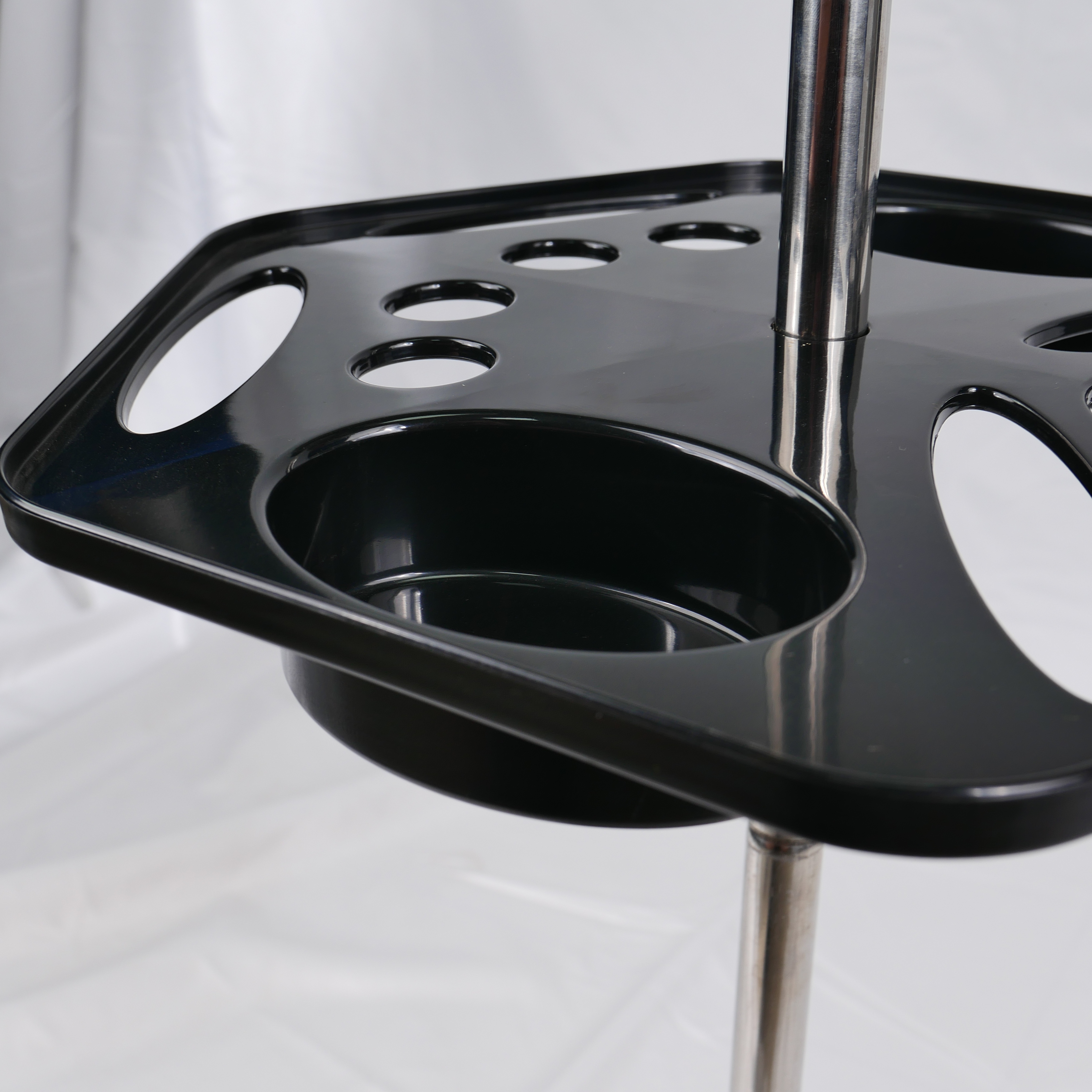 Salon Hair Dye Mixing Bowl Trolley with Stainless Steel Frame DN0157_Salon Accessories