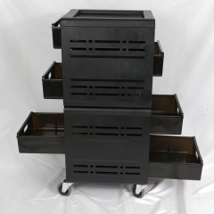 Lightweight Plastic Salon Storage Trolley Cart for Hair Salon Use DN0201_Salon Trolleys