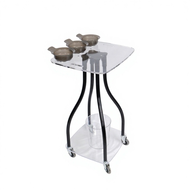 Hair Dye Mixing Bowl Salon Trolley Cart for Beauty Salon DN0158_Salon Trolleys