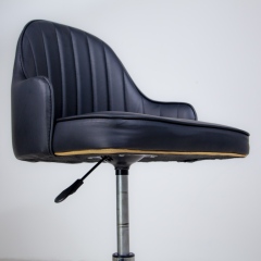 PU Leather Technician Chair with Stainless Steel Base for Beauty Salon DN0273_Technician Chairs
