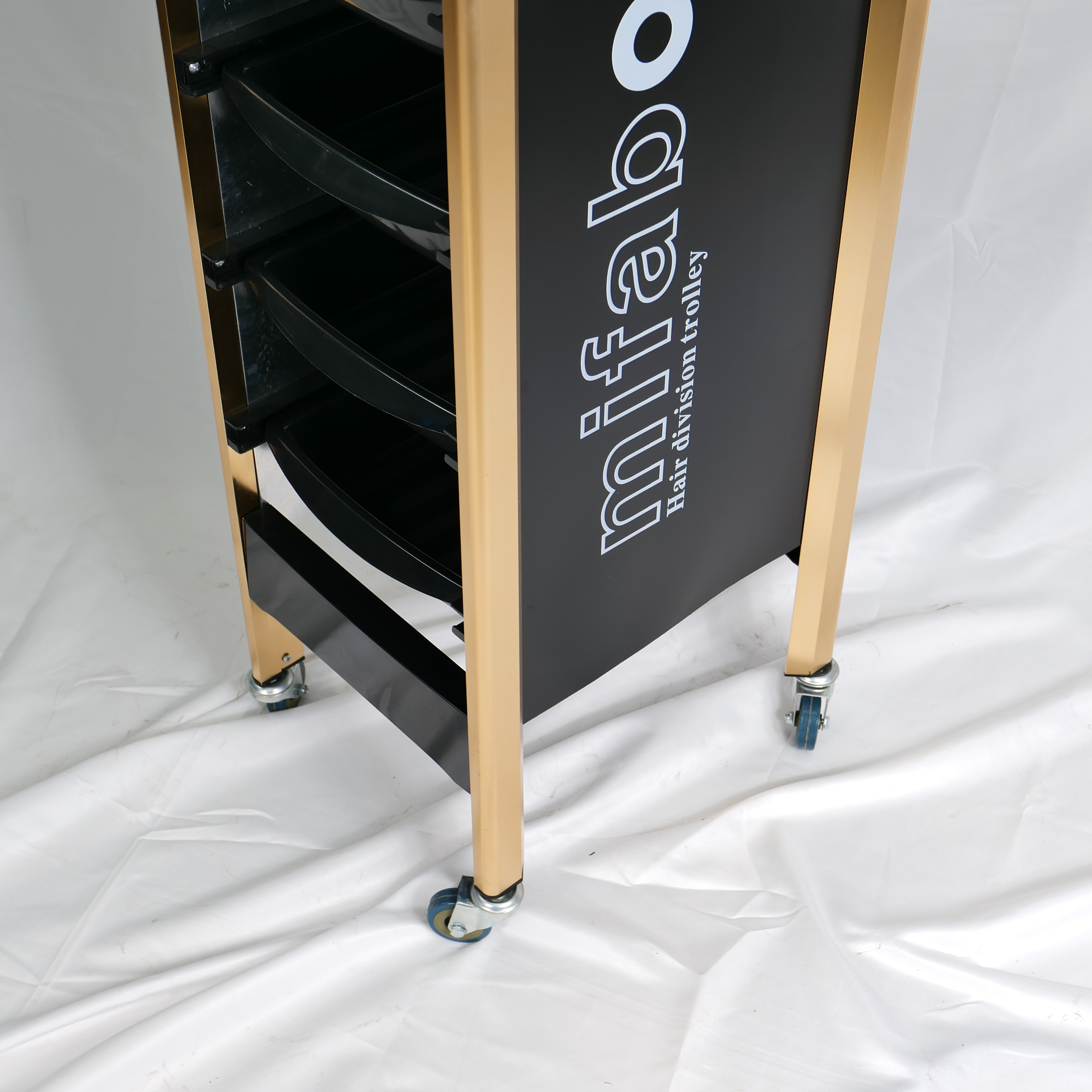 5 Drawer Metal Salon Trolley Cart for Beauty Salon Use DN0196_Salon Trolleys