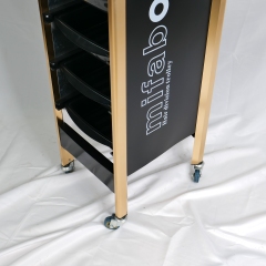 5 Drawer Metal Salon Trolley Cart for Beauty Salon Use DN0196_Salon Trolleys