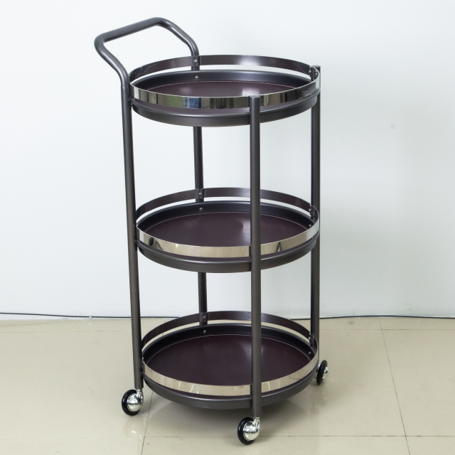 Heavy Duty Salon Serving Trolley with Strong Frame for Beauty Salon Use DN0257_Salon Trolleys