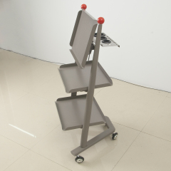 ABS Plastic Salon Trolley with Stainless Steel Frame for Beauty Salon DN0258_Salon Trolleys
