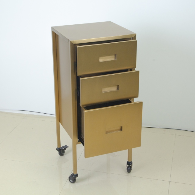 Salon Styling Station Trolley with Storage for Hair Salon Use DN0253_Salon Trolleys