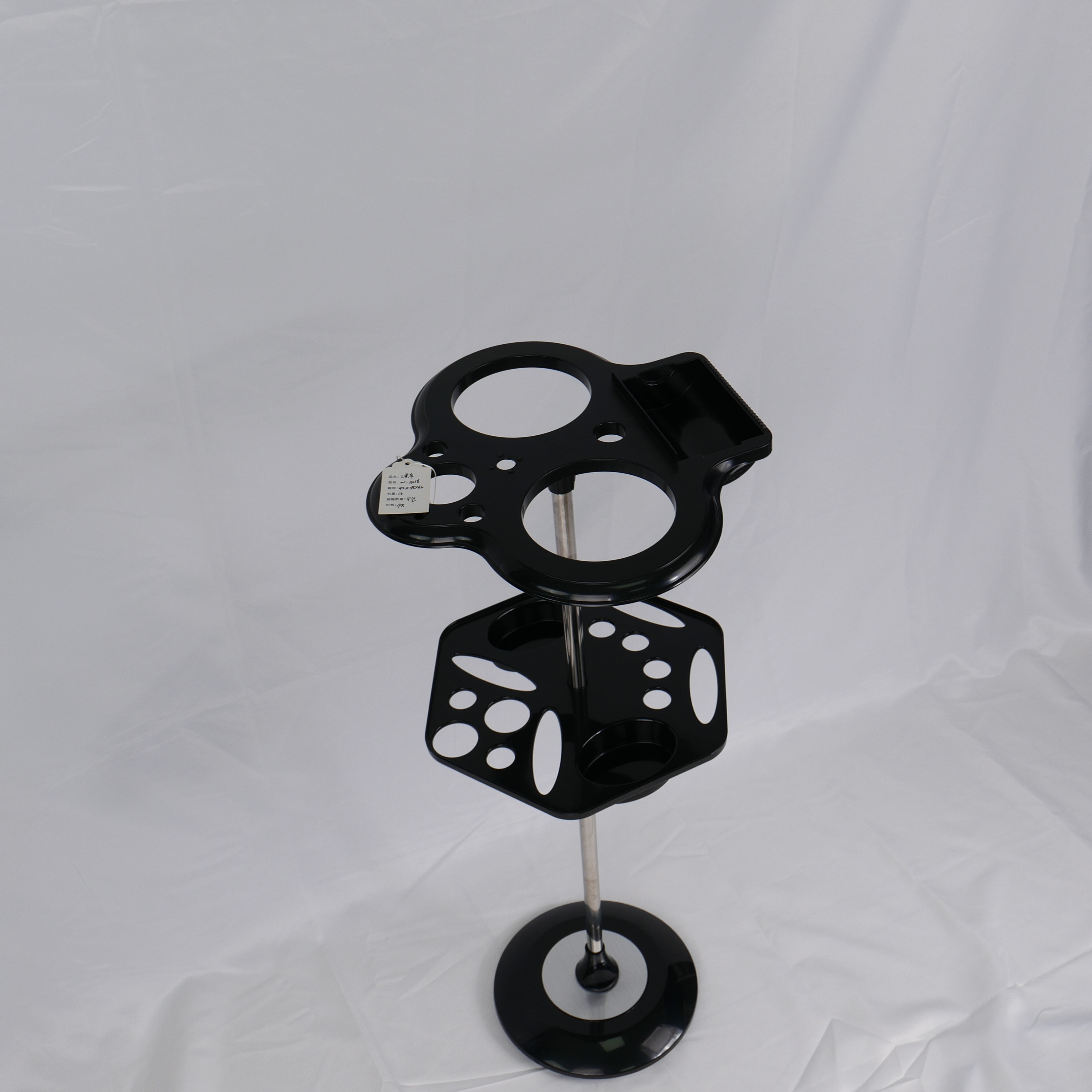 Salon Hair Dye Mixing Bowl Trolley with Stainless Steel Frame DN0157_Salon Accessories