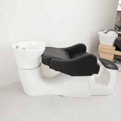 Basic Shampoo Chair with Fiberglass Basin and Adjustable Footrest DN0062_Basic Shampoo Chairs