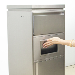 Lockable Salon Storage Cabinet for Barber and Beauty Salon Use DN0243_Storage Cabinets