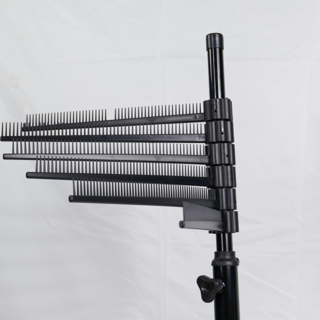 Adjustable Wig Display Stand Trolley for Salon Hair Extension Use DN0161_Salon Utility Tools