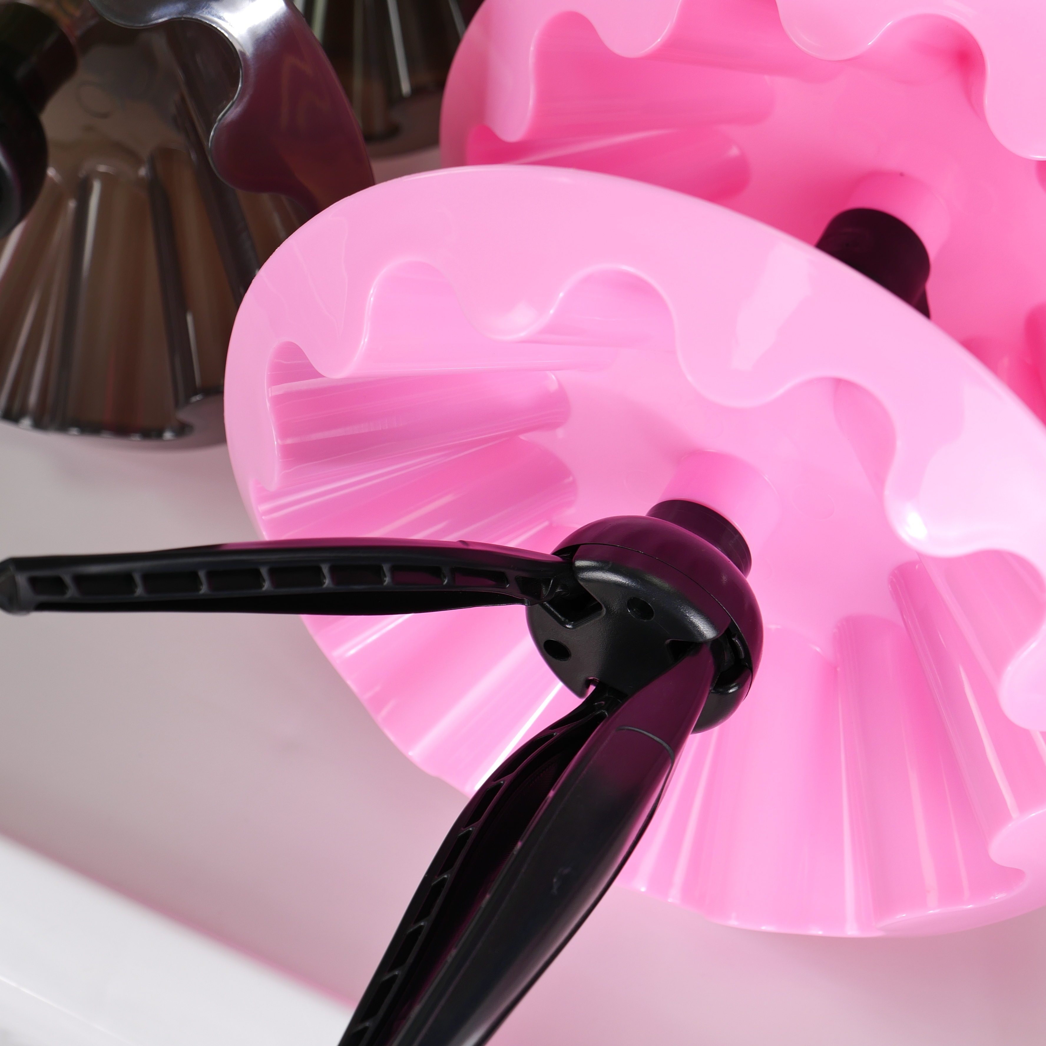 360° Rotating Nail Polish Desktop Display Rack 3-Layer for Salon Use DN0137_Desktop Racks