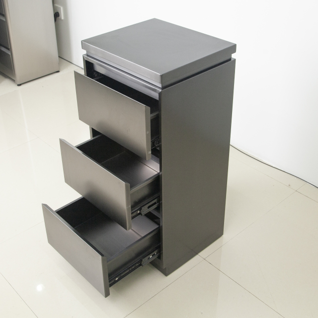 Mobile Salon Storage Cabinet with Drawers for Beauty Salon DN0242_Storage Cabinets
