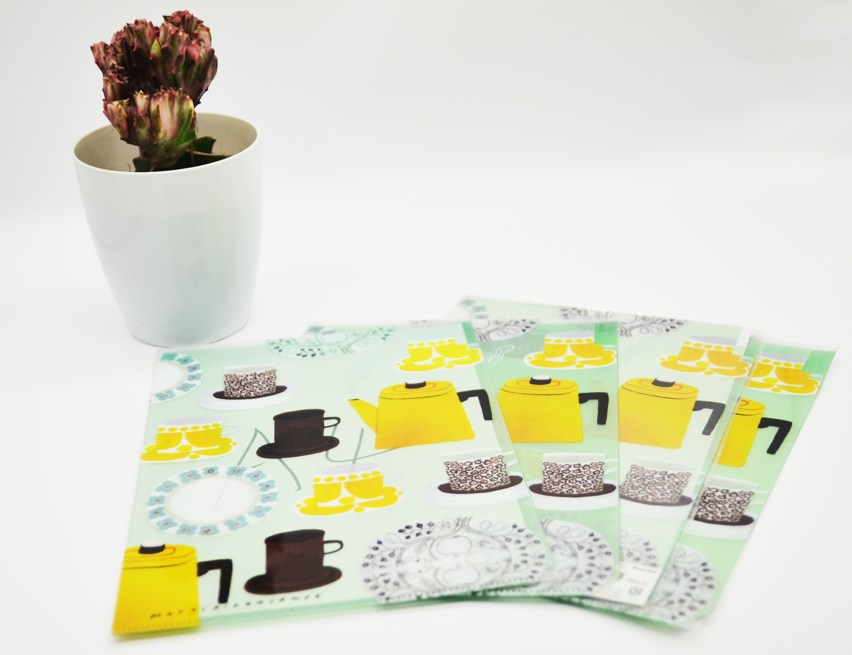 PP color printed file bag