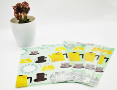 PP color printed file bag