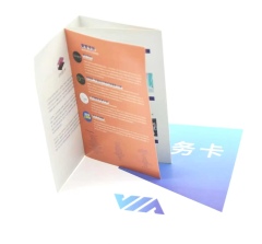 Promotional brochures and color cards