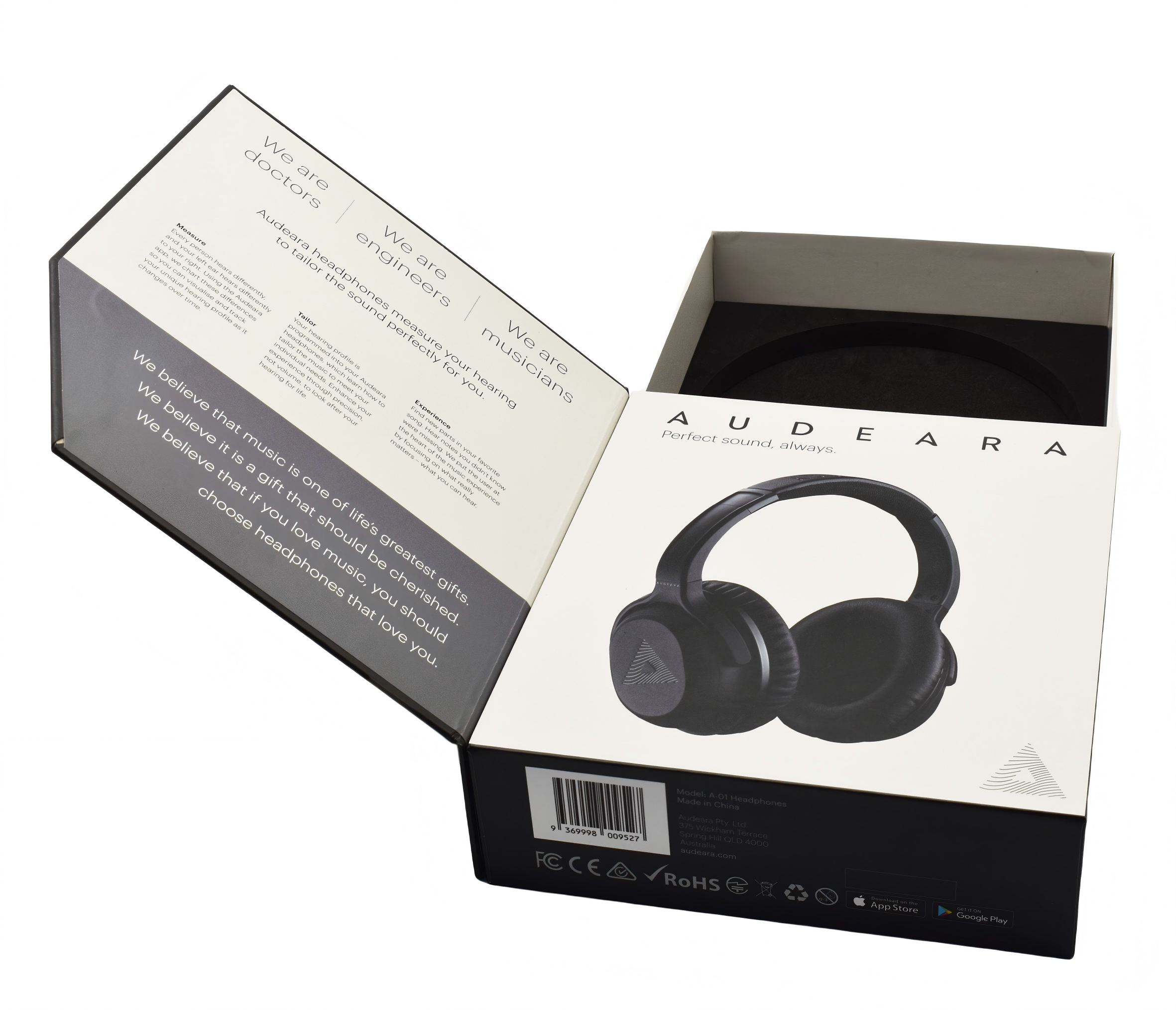 Earphone magnet gift box