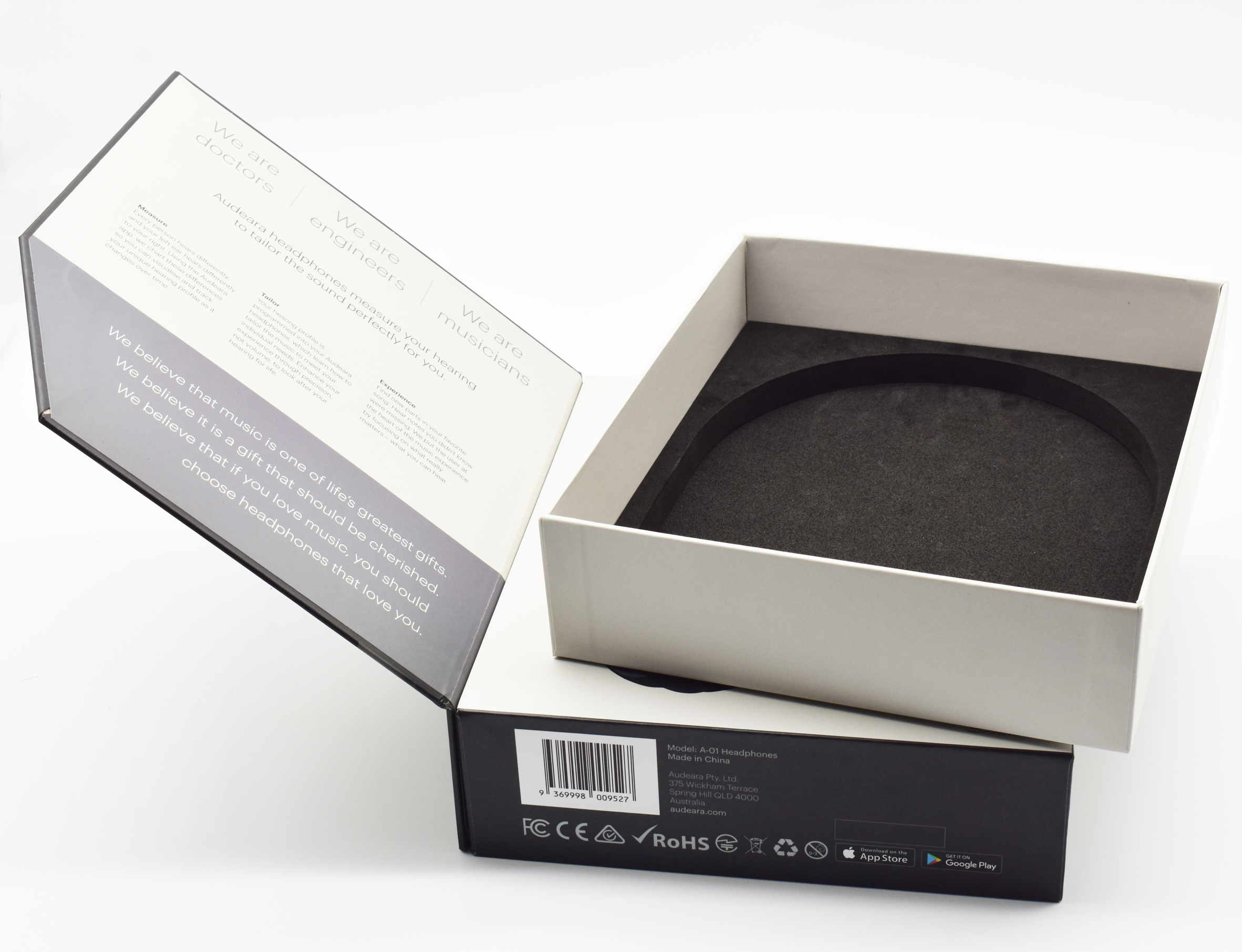 Earphone magnet gift box