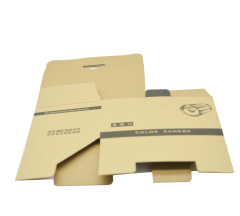 Printed cowhide pit corrugated packaging box