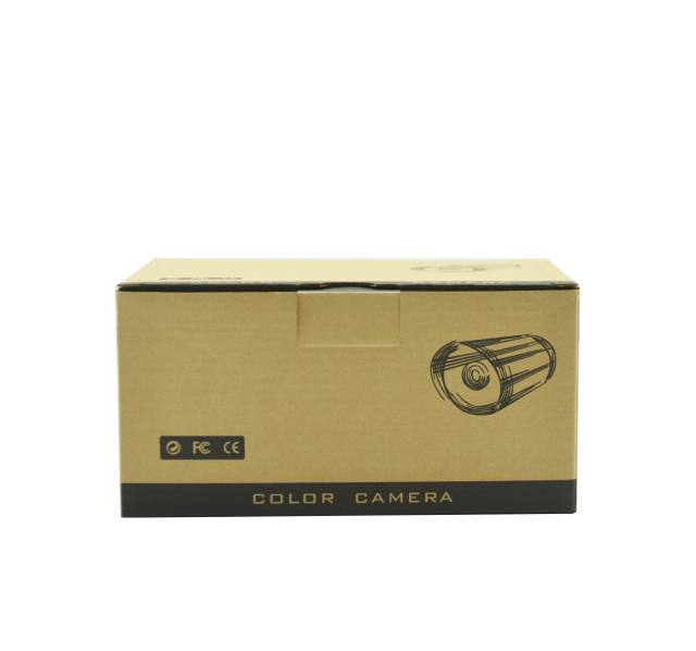 Printed cowhide pit corrugated packaging box