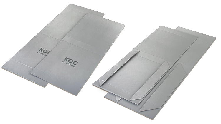 Folding cardboard gift box