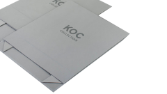 Folding cardboard gift box