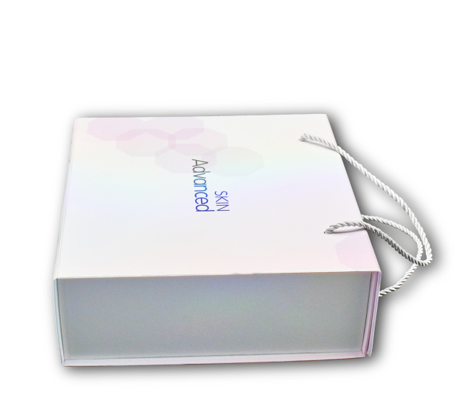 Folding cosmetics gift box