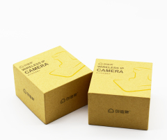 Kraft paper camera gift box