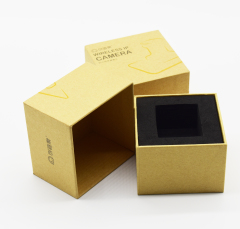 Kraft paper camera gift box