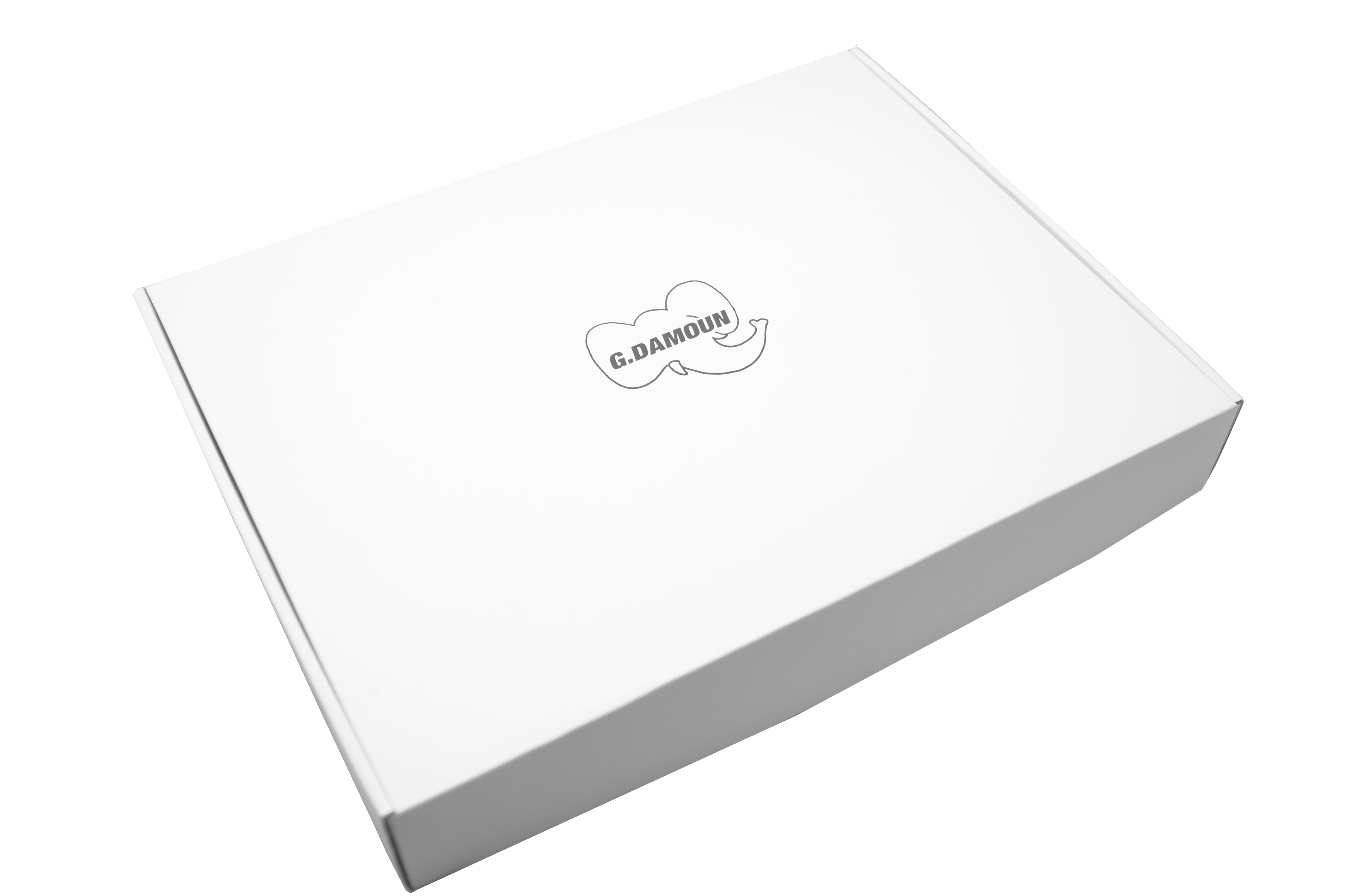 Corrugated paper clothing packaging box