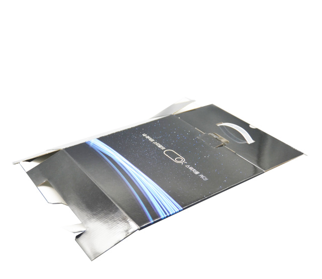Corrugated paper color printing box