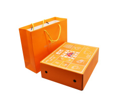 Corrugated paper color printing box set