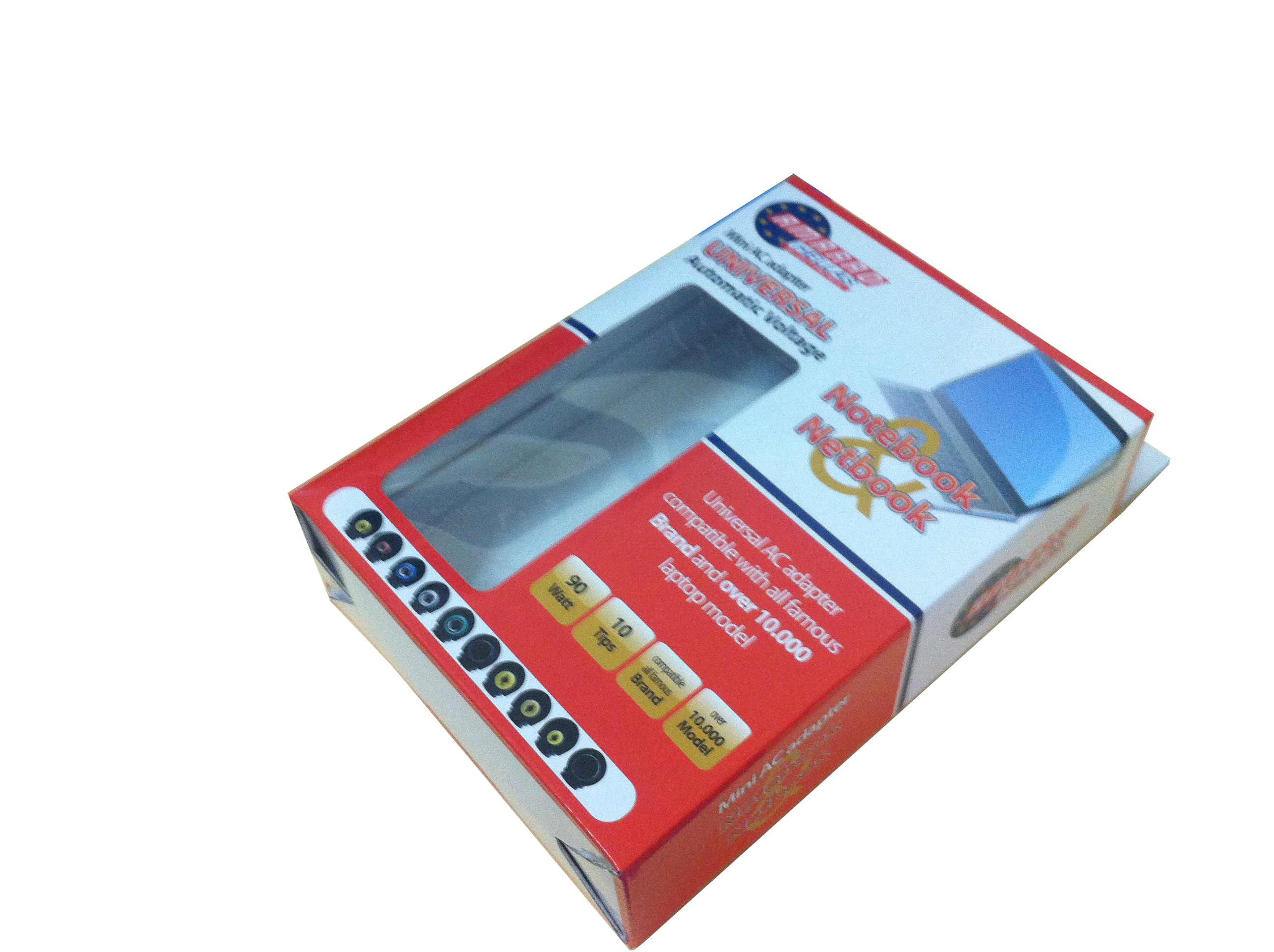 Window opening color printing paper card box