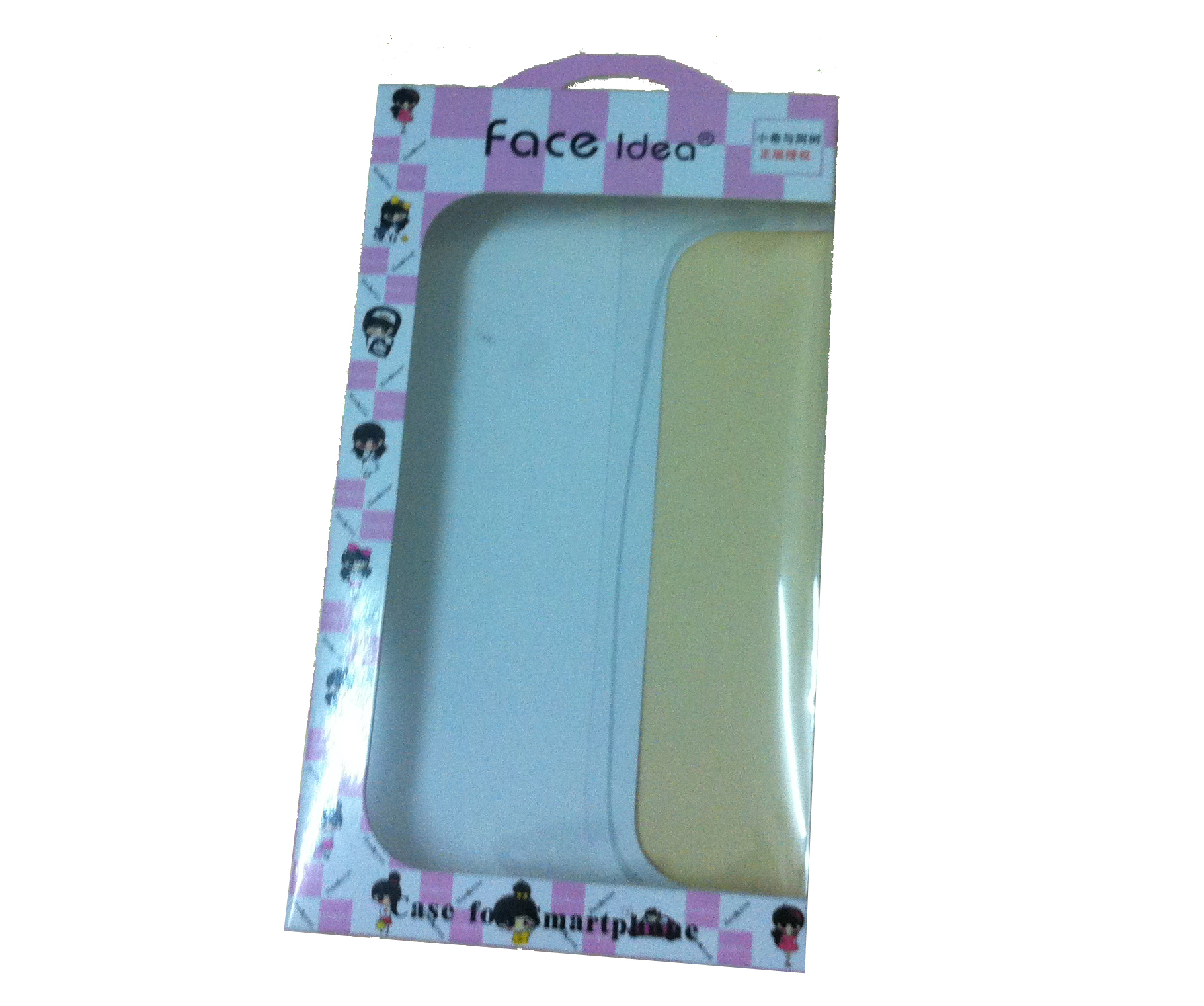 Window opening color printing paper card box