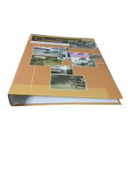 Customized 2-hole cardboard folder